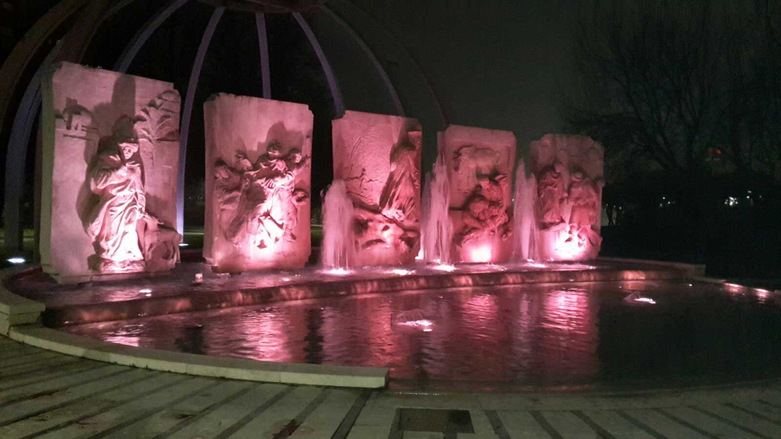 Restyling impianto di illuminazione @ Fontana